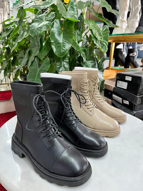 Martens Lace Up Ankle Boots